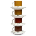 Pantone Espresso Cup and Saucer Set