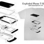 Exploded iPhone T-shirt