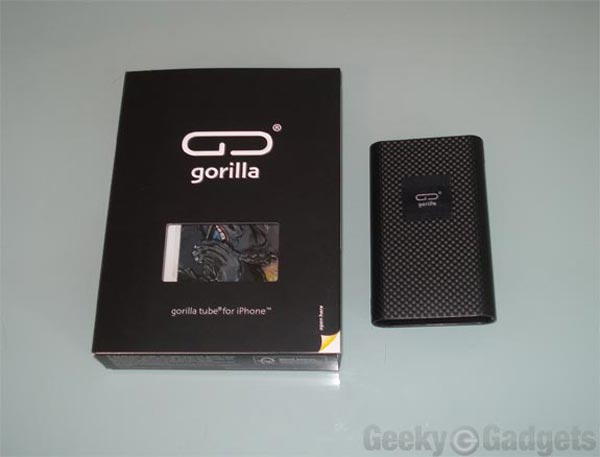Reminder -  Win a Gorilla Tube Carbon Fiber iPhone Case - Geeky Gadgets Giveaway