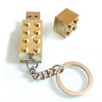Gold Lego USB Drive