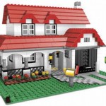 Full size two storey Lego House