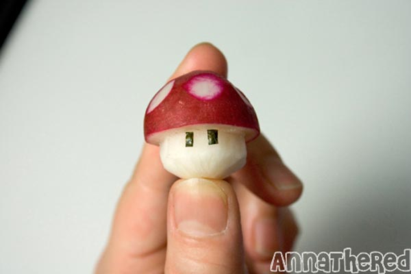 mario-mushroom-radishes_1 Mario Mushroom Radishes