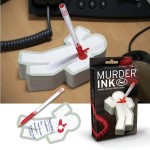 murder ink sticky notes