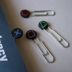 PlayStation Controller Paperclip Bookmarks