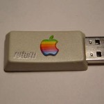 retro apple usb drive