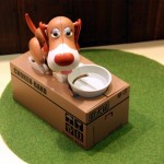 Robotic Dog Piggy Bank