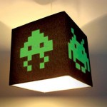 Space Invaders Lamp Shade