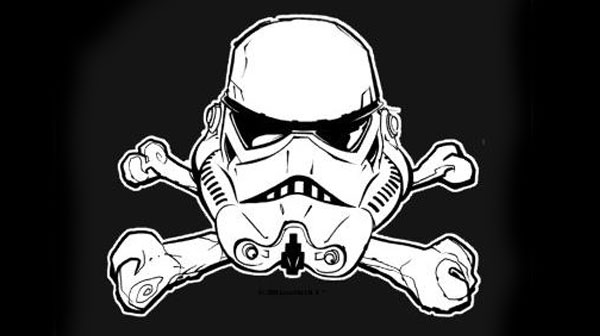 stormtrooper jolly roger design stormtrooper jolly roger design