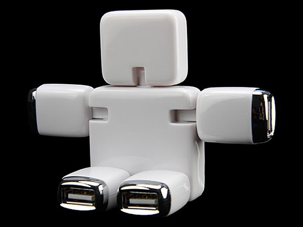 USB Robot 4 Port Hub