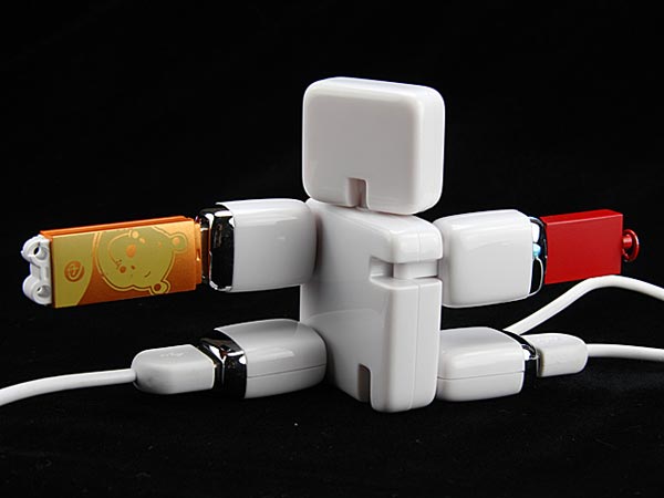 USB Robot 4 Port Hub