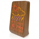 Wooden Weather Station