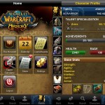 World of Warcraft Armory iPhone App
