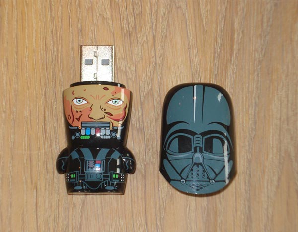 Reminder - Win a Darth vader Unmasked Minobot USB Drive