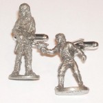 Star Wars Han Solo and Chewbacca Cufflinks