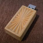 Hand Carved Wooden USB Drives