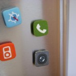 iPhone Icon Fridge Magnets