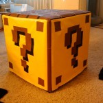 Super Mario World Question Mark Block Ottoman