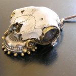 Steampunk Skull Mouse