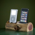 Tree Trunk Dual iPhone Dock