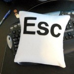 The Escape Key Pillow