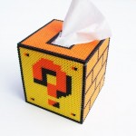 Mario Question Mark Block Tissue Box