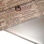 Anti Theft Newspaper Macbook Cases