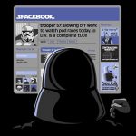 Spacebook t-shirt