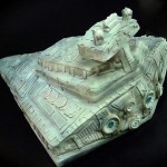 Star Destroyer Wedding Cake