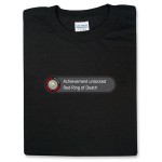 Xbox 360 Achievement Unlocked Red Ring of Death T-Shirt