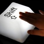 CTRL And Shift Key Desk Lamps