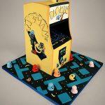 Pac-Man Arcade Game Cake