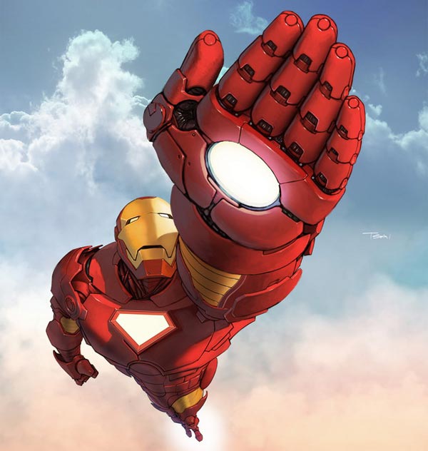 awesome iron man illustrations
