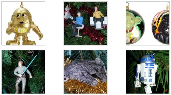 The Ultimate Geeky Christmas Tree & Ornaments Collection