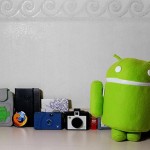 Android Robot Plush Bag