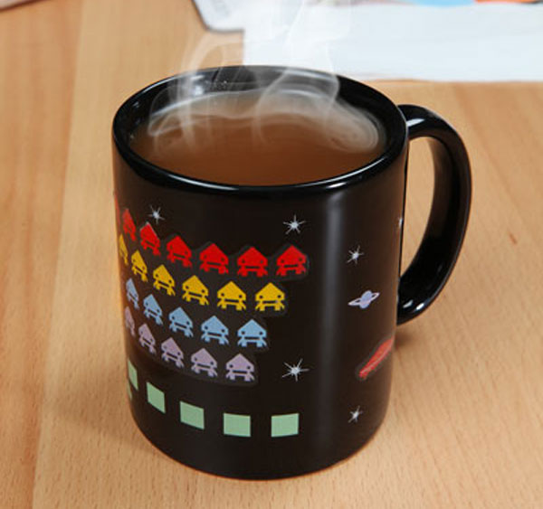 Heat Changing Arcade Mugs