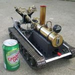 Remote Controlled Steam Powered Tank