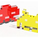 Space Invaders Salt And Pepper Shakers