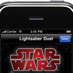 Star Wars Bluetooth Lightsaber Duel iPhone App