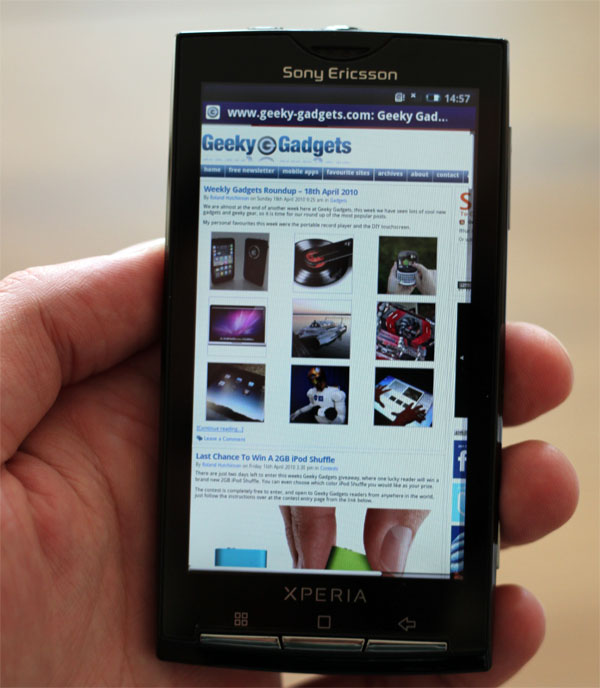 Sony Ericsson Xperia X10