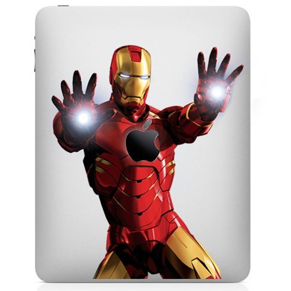 Iron Man iPad Decal
