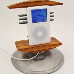 Custom Wood And Metal iPhone And iPod Dock