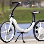 VW Folding Electric Bik.e Replaces Spare Tyre