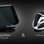 iAngle iPhone And iPod Stand Also Holds Your Headphones