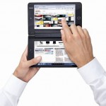 Toshiba Liberto W100 Dual Screen Notebook