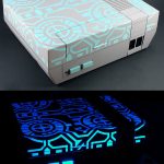 Glow In The Dark Tron NES Console Mod