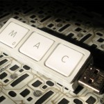 Recycled MacBook Keys USB Drive