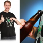 Beerbot, The Bottle Opening T-Shirt