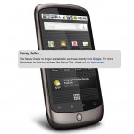 Google Nexus One Officially Sold Out