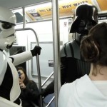 Star Wars On The New York Subway (video)