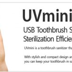 UVmini Kills Toothbrush Germs with UV Light